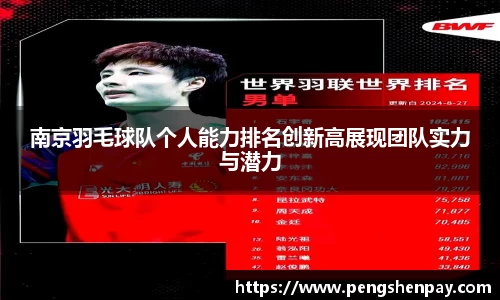 南京羽毛球队个人能力排名创新高展现团队实力与潜力